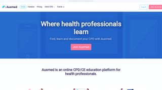 Ausmed: Online CPD/CE Portfolio for Health Professionals