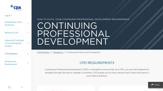 Continuing Professional Development | CPA Ontario
