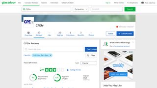 CPEhr Reviews | Glassdoor