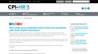 Employee Support - CPI-HR