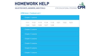 Textbook cc2 - Welcome to CPM Homework Help - CPM Educational ...