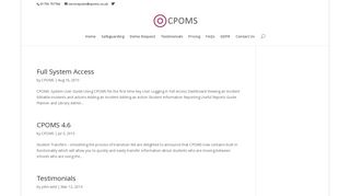 log in | CPOMS: Safeguarding and Child Protection Software for Schools