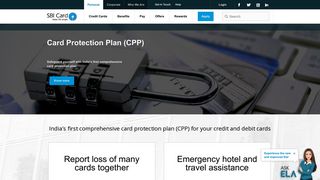 CPP - Credit Card Protection Plan | Credit Card Insurance | SBI Card
