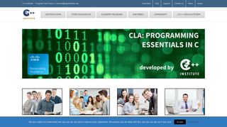C++ Institute | C/C++ Certification and Training Programs | C and C++ ...