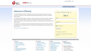 CPRverify