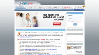 Online CPR Certification & Online First Aid Certification :: CPRToday ...