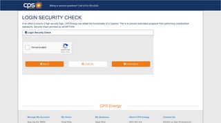 Manage My Account: Login - CPS Energy