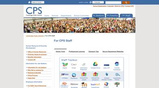 For CPS Staff - Cambridge Public Schools