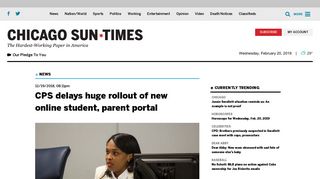 CPS delays huge rollout of Aspen, new online student, parent portal