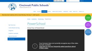 PowerSchool | Cincinnati Public Schools