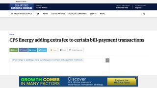 CPS Energy adding extra fee to certain bill-payment transactions - San ...