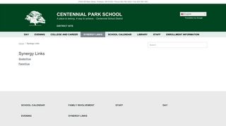 Synergy Links - Centennial Park School