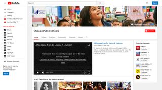 Chicago Public Schools - YouTube