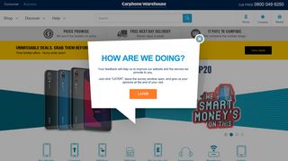 Carphone Warehouse: Compare Our Best Mobile Phone Deals