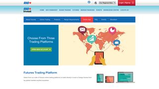 RHB: Access to major futures market on its online trading platform