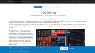 CQG Desktop | CQG, Inc. - CQG.com