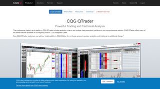 CQG QTrader | CQG, Inc. - CQG.com