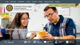 El Monte Union High School District / Homepage