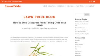 Crabgrass Control: Tips for Treating Your Lawn | Lawn Pride
