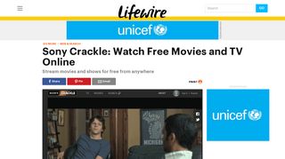 Sony Crackle: Watch Free Movies and TV Online - Lifewire