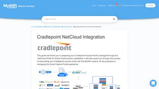 MyWiFi Networks | Platform Support - Cradlepoint NetCloud Integration