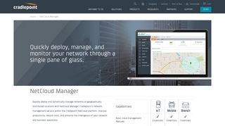 NetCloud Manager | Cradlepoint