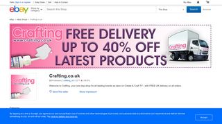 Crafting.co.uk | eBay Stores