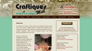 Craftiques Mall – San Antonio Vintage Collectibles and Crafts – San ...