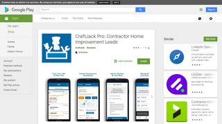 CraftJack Pro: Contractor Home Improvement Leads - Apps on Google ...