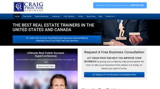 Craig Proctor: Real Estate Trainers & Coaching