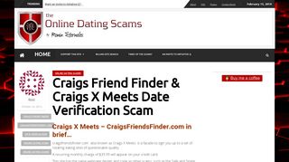 Craigs Friend Finder & Craigs X Meets Date Verification Scam |Online ...