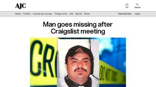 Man goes missing after Craigslist meeting in Atlanta - AJC.com