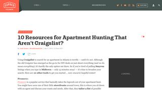 10 Resources for Apartment Hunting That Aren't Craigslist? - Curbed ...