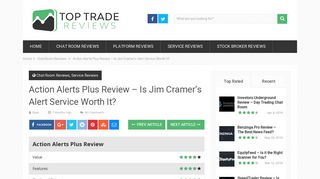 Action Alerts Plus Review - Is Jim Cramer's Alert Service Worth It?