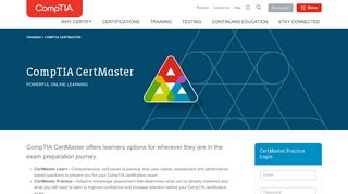 CompTIA Certmaster | CompTIA IT Certifications