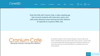 Cranium Cafe - ConexED, The Academic Communication System