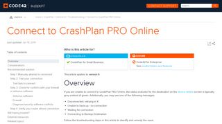 Connect to CrashPlan PRO Online - Code42 Support