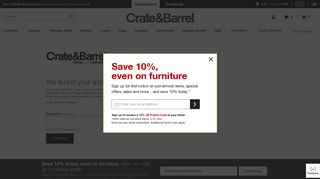 Furniture, Home Decor, Housewares & Gifts ... - Crate and Barrel