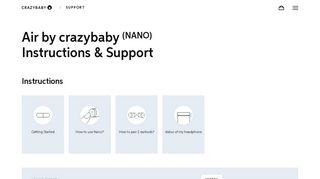 Nano Support - Crazybaby