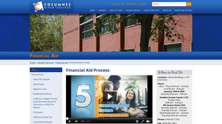 Financial Aid Process | CRC Website