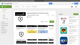 SecureSign by Credit Suisse - Apps on Google Play