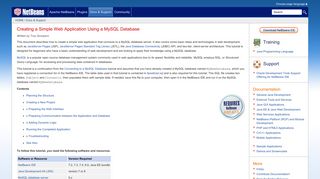 Creating a Simple Web Application Using a MySQL Database ...
