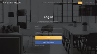Log In | La Create Space