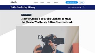How to Create a YouTube Channel in 3 Simple Steps - Buffer