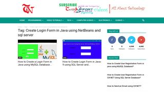 Create Login Form in Java using NetBeans and sql server ...