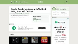 How to Create an Account in WeChat Using Your iOS Devices