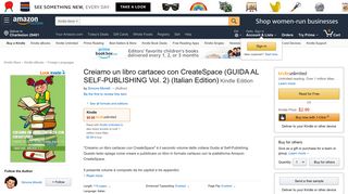 Amazon.com: Creiamo un libro cartaceo con CreateSpace (GUIDA AL ...