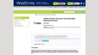 Adobe Creative Cloud for University Staff Enterprise Access ...