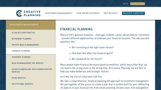 Financial Planning | Creative Planning