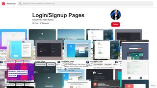 15 Best Login/Signup Pages images | Design web, App design, App ...